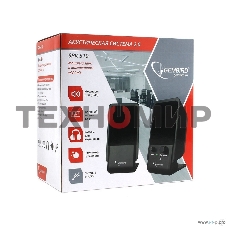 Акустическая система Gembird SPK-510, черный, 6 Вт, рег. громкости, разъем для наушников,USB-питание