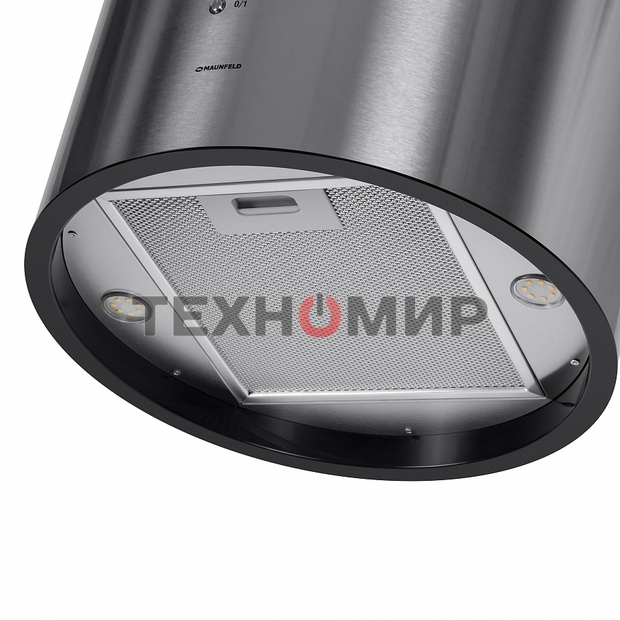 Вытяжка островная Maunfeld Lee Isla 39 нержавеющая сталь, 38 см, 1000 куб. м/ч, 52 дБ