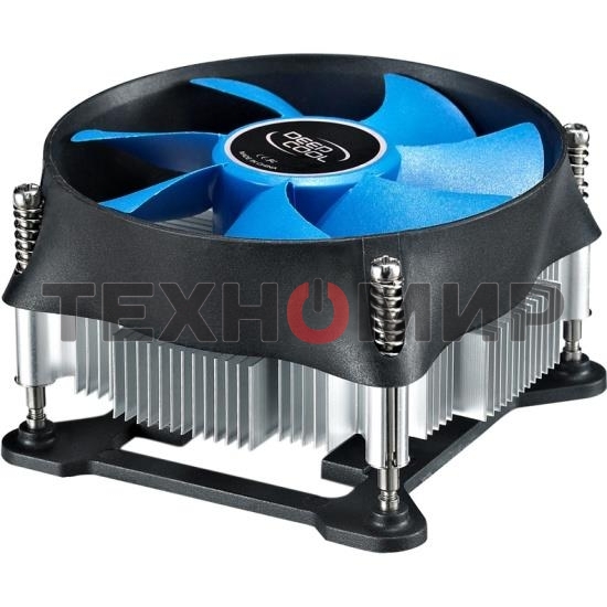 Кулер DEEPCOOL T15P OTDP-ICAS-T15P черный/синий 100мм алюминий 2800rpm 36db 4-pin 65W 46мм