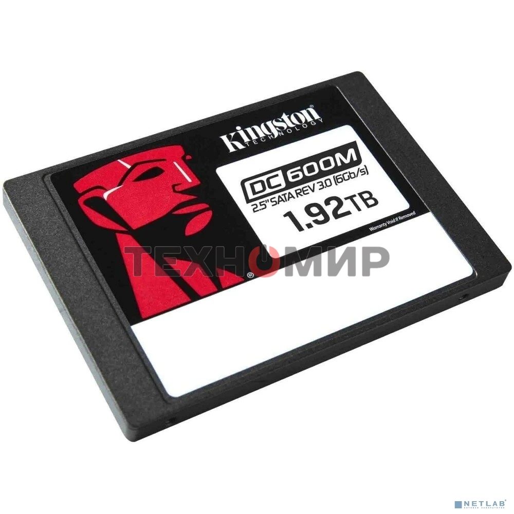 Накопитель SSD Kingston DC600M, 1920Gb, SATA III, 2.5