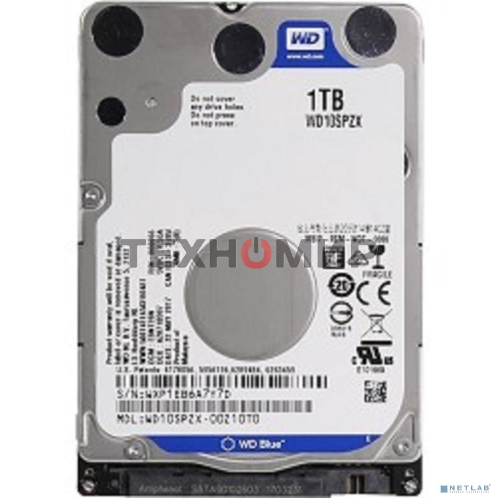 Жесткий диск Western Digital Blue WD10SPZX 1ТБ 2,5