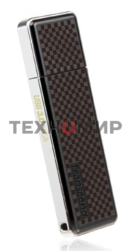 Флешка USB Transcend JetFlash 780 (TS8GJF780), 8Gb, USB 3.0, R/W 140/40, черный/серебристый