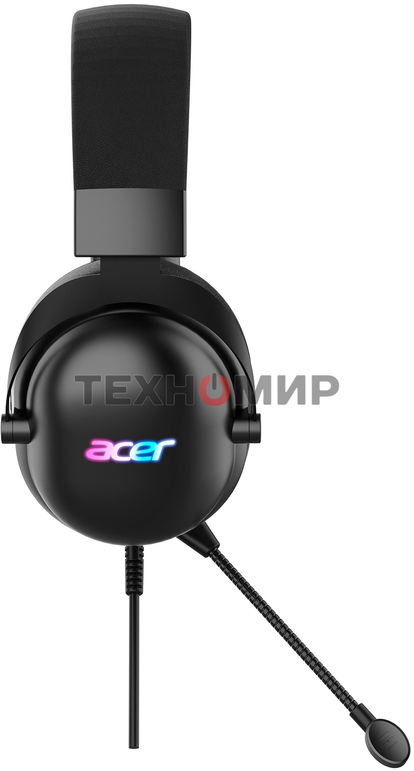 Гарнитура проводная с микрофоном Acer AHW122 черный 2.1м мониторные USB оголовье (ZL.HDSCC.01U)