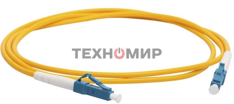 Патч-корд LANMASTER LAN-2LC-2LC/SU-3.0 2x9/125 OS1/OS2 LC дуплекс-LC дуплекс 3м LSZH оранжевый