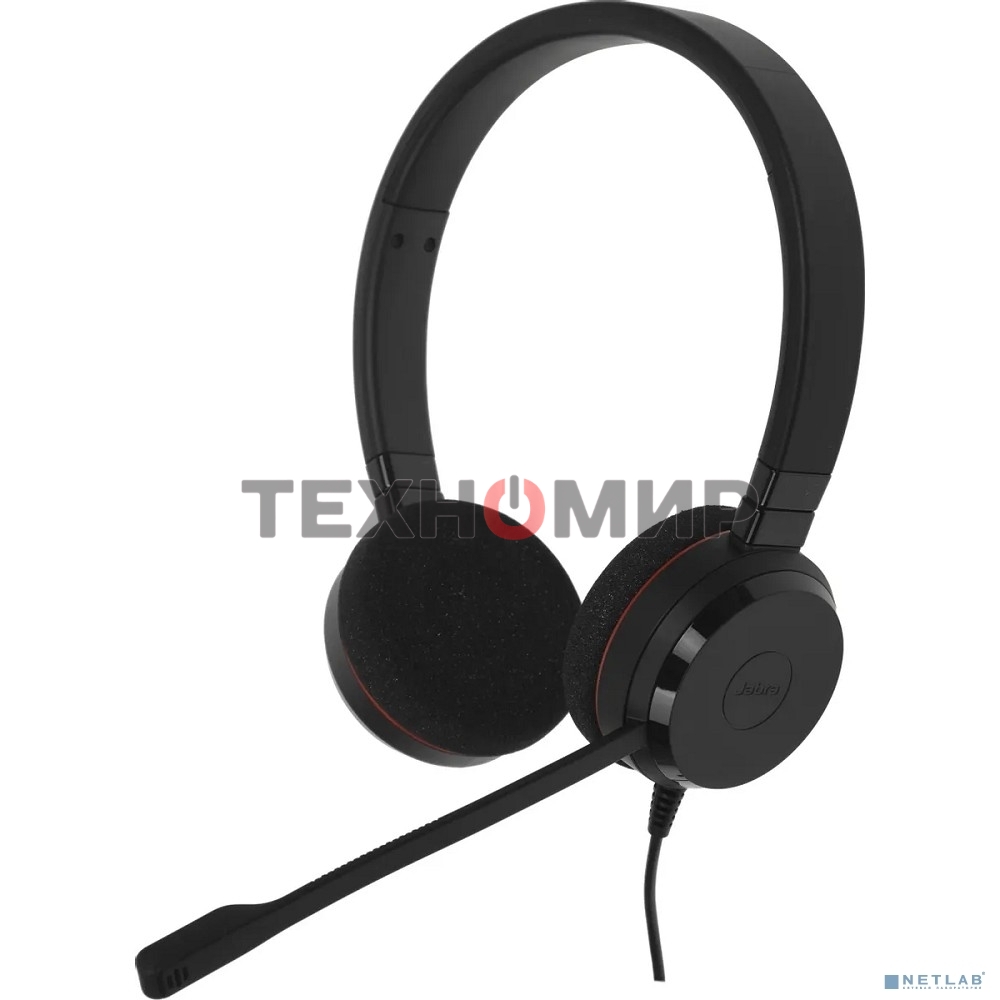 Проводная гарнитура Jabra Evolve 20, Stereo MS, USB C/A adapter (PN: 4999-823-169)