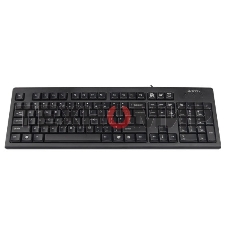 Клавиатура проводная A4Tech KR-83, USB, черный