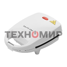 Вафельница Galaxy Line GL 2970, белый, с несъемными пластинами, 650 Вт