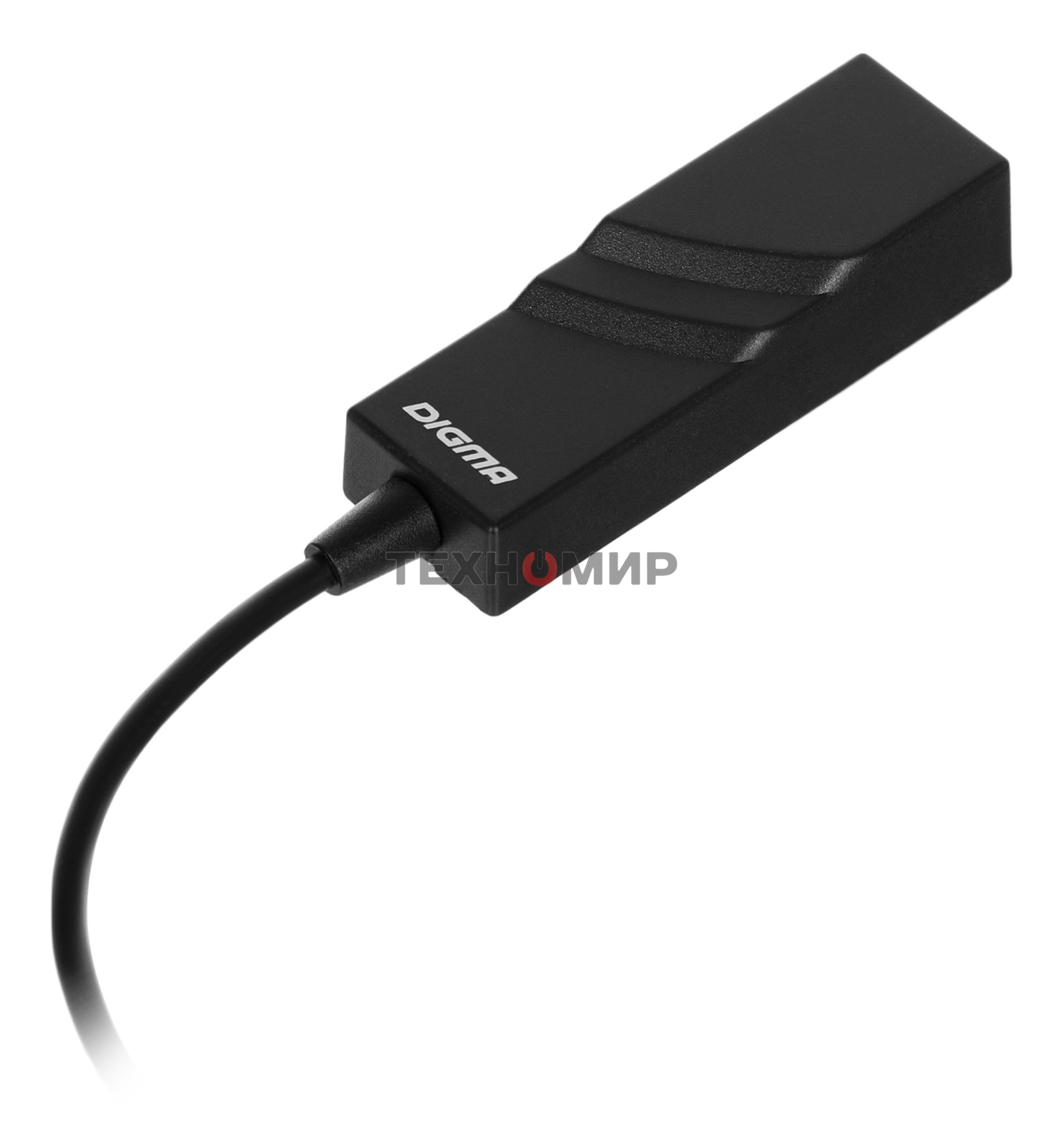 Сетевой адаптер Ethernet Digma D-USBC-LAN100 USB Type-C