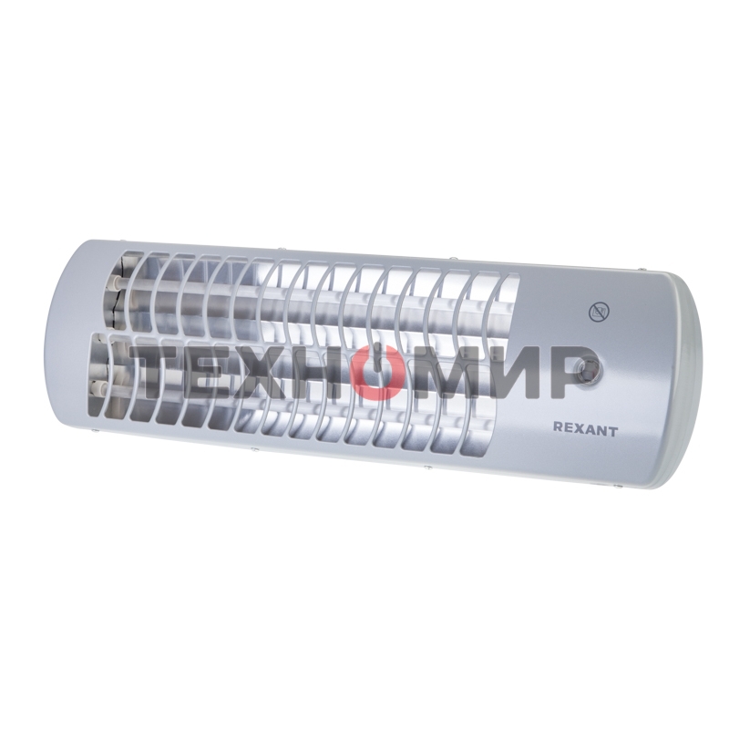 Обогреватель инфракрасный панельный Rexant серый, кварцевый, 1500 Вт, 20 м2, 3 режима обогрева
