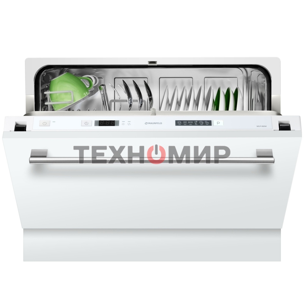 Встраиваемая посудомоечная машина Maunfeld MLP-06IM, белый, 55 см, 6 компл., 49 дБ, класс A+