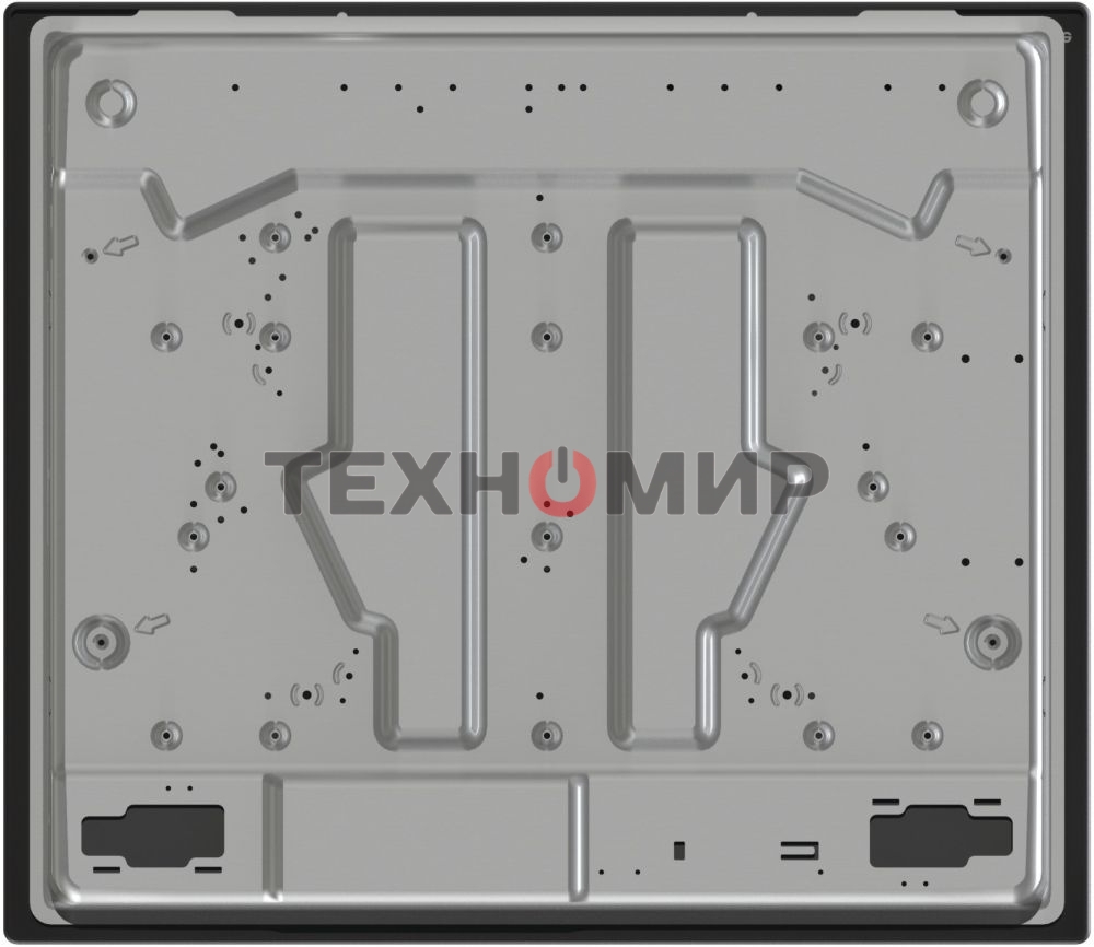 Газовая варочная панель Gorenje G641EXB, 4 конфорки, металл, черный
