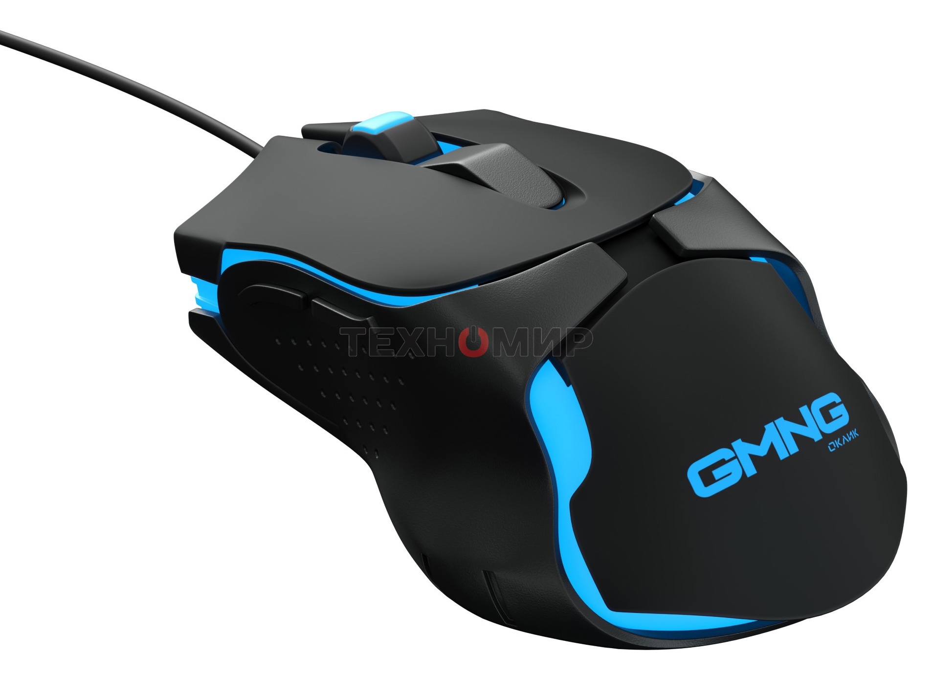 Мышь проводная GMNG 703GM черный, 3200 dpi, USB, кнопки - 6