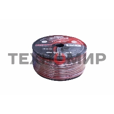 Кабель акустический Rexant 2х1,00 мм², красно-черный, бухта 100 м