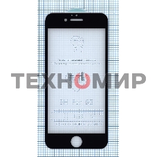 Защитное стекло 6D для Apple iPhone 6/6S черный