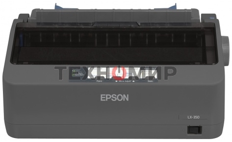 Принтер матричный Epson LX-350 (C11CC24031/C11CC24032), (А4, 357 cps (12 cpi), USB, LPT, COM)