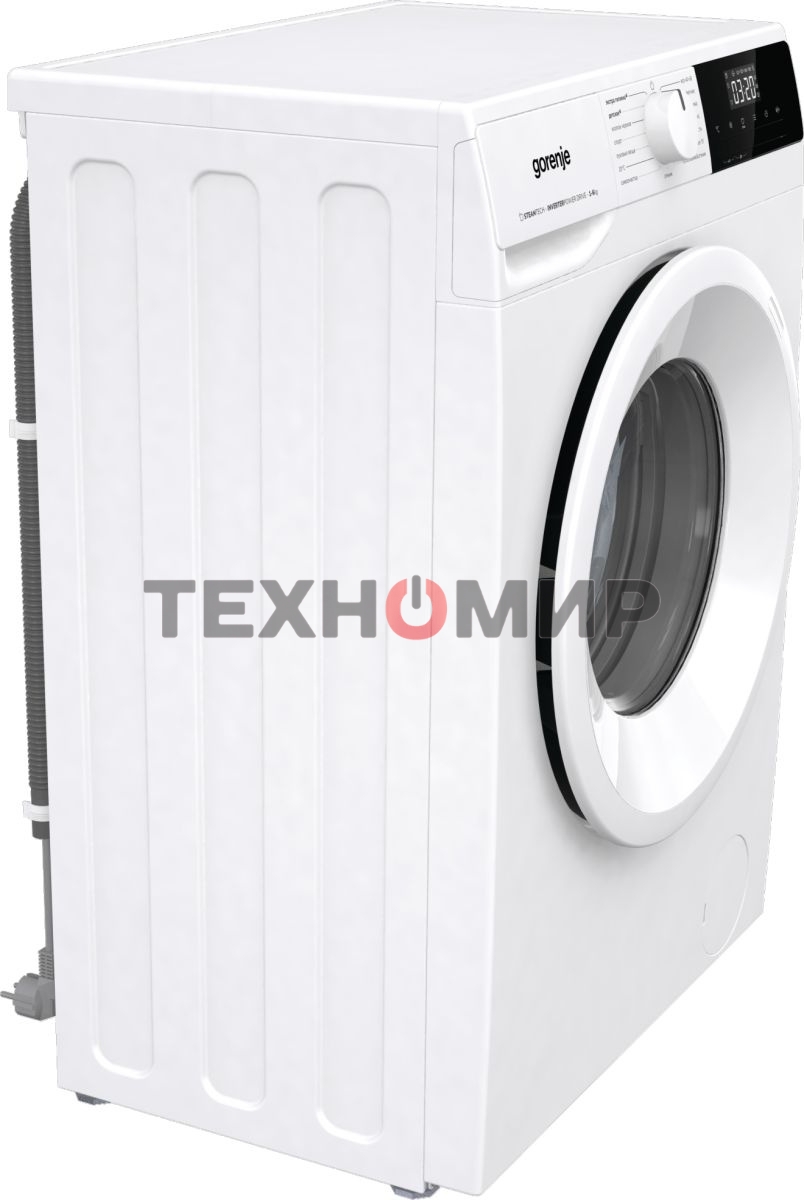 Стиральная машина Gorenje W1NHPI60SCS белый, загрузка фронтальная 6 кг, 1000 об/мин., класс: А