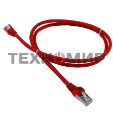 Патч-корд LANMASTER LSZH FTP cat.5e, 10 м, красный