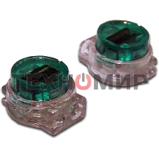 Соединитель проводов 0.4-0.9 мм, изолированный (скотчлок), параллельное подсоединение, гель, 100 шт.