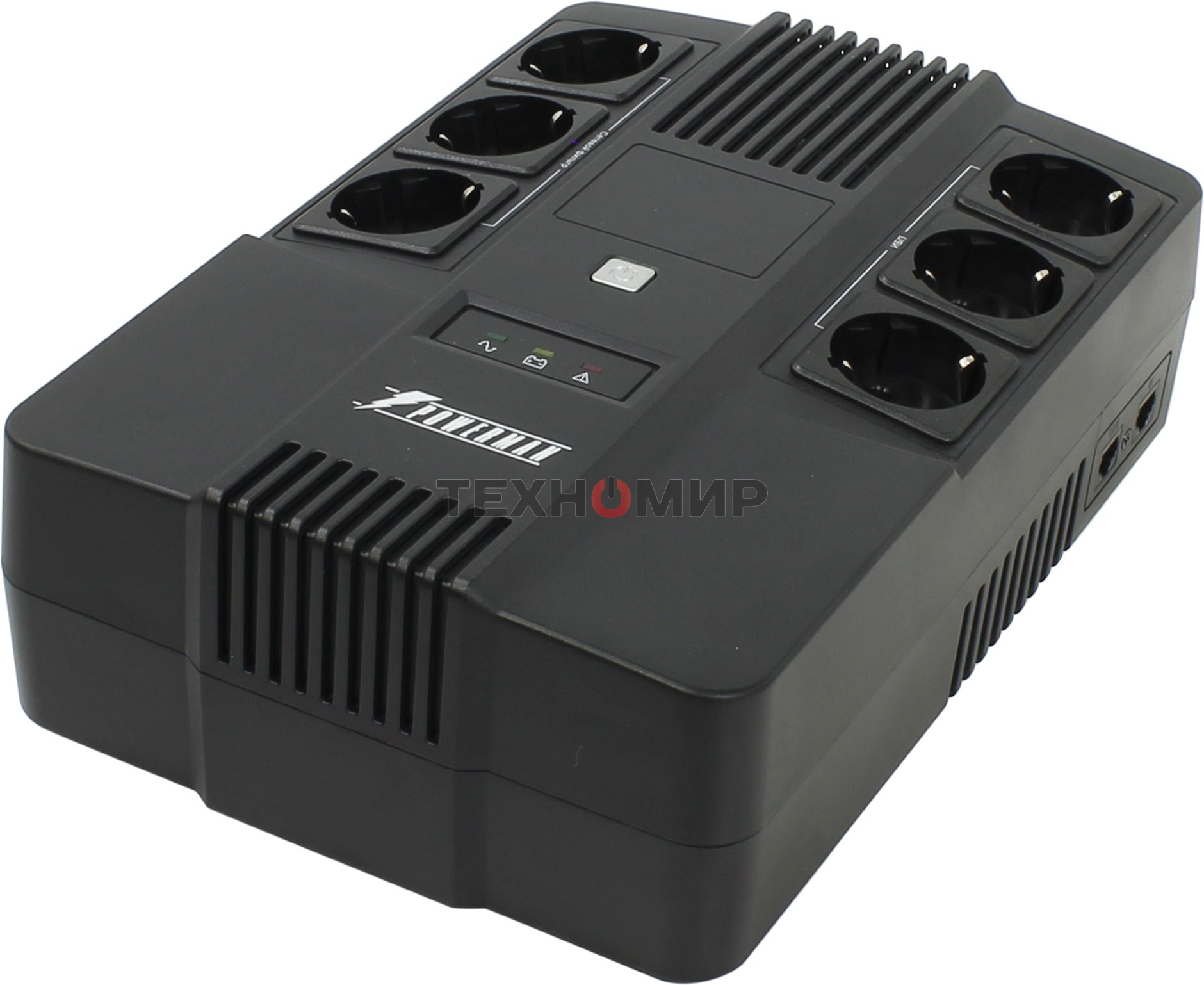 Источник бесперебойного питания Powerman BRICK 800 черный