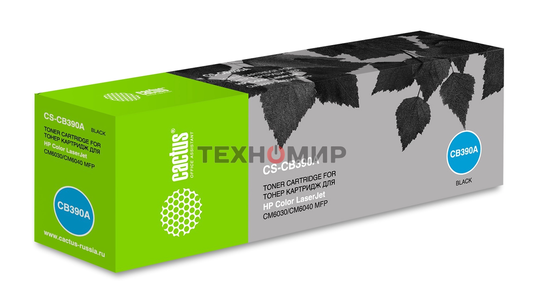 Картридж лазерный Cactus CS-CE390A черный (10 000 стр.) для HP LJ M4555/M601/M602/M603