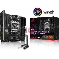 Материнская плата ASUS ROG STRIX X670E-I GAMING WIFI, AM5, AMD X670, 2xDDR5, 2xSATA, 2xM.2, 1xPCI-E 5.0 x16, 1xHDMI, 2xUSB-C, 1x 2.5Gb LAN, 3xUSB-A 3.2 Gen 2, 2xUSB-A 2.0, 7.1, Mini-ITX