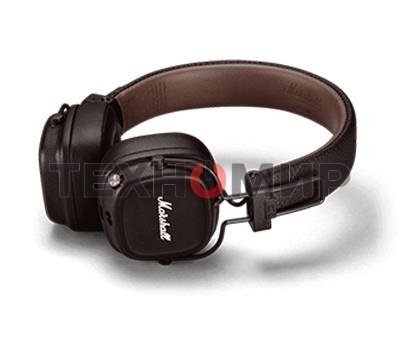 Наушники накладные беспроводные Marshall MAJOR IV коричневые