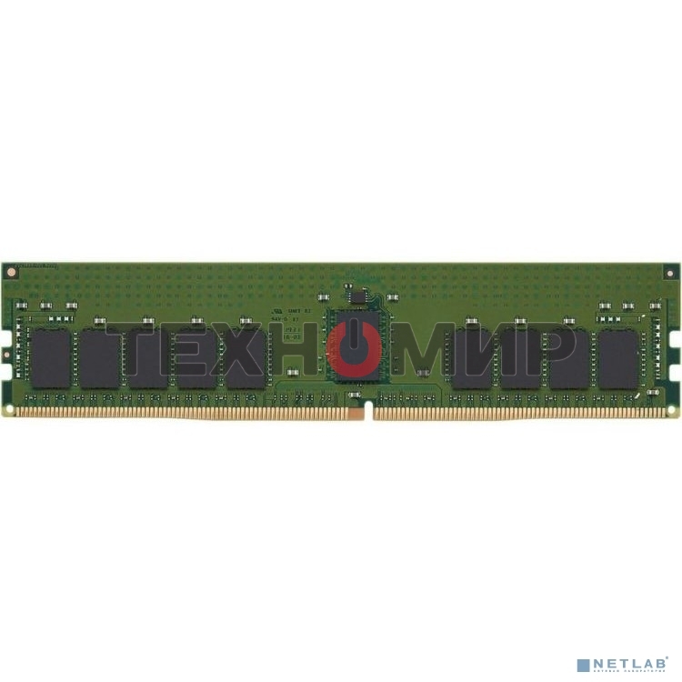 Оперативная память Kingston, DDR4, 16GB (1x16GB), 3200MHz, CL22, ECC, RDIMM