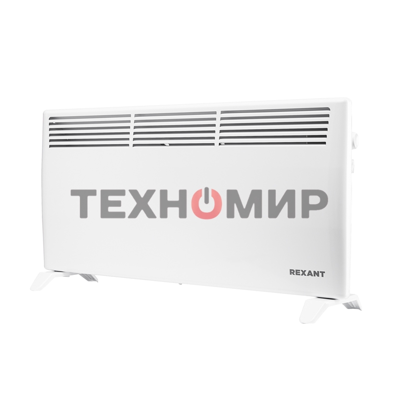 Конвектор электрический Rexant белый, 2000 Вт, 25 м2, термостат