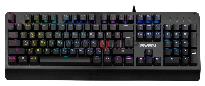 Клавиатура Sven KB-G9700 проводная, USB Type-A, чёрный