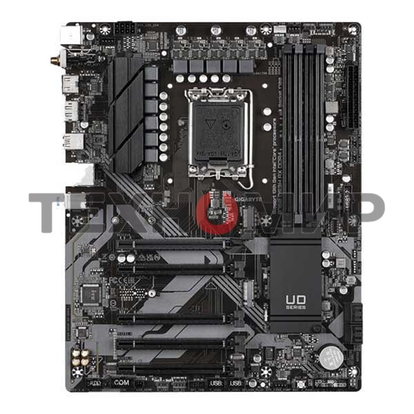 Материнская плата Gigabyte B760 DS3H, LGA 1700, Intel B760, 4xDDR5, 4xSATA, 2xM.2, 1xPCIe 4.0 x16, 4xPCIe 3.0 x1, 1xHDMI, 1xDP, 1x 1Gb LAN, 1xUSB 3.2 Gen 2, 1xUSB 3.2 Gen 2x2, 4xUSB 2.0, 3x3.5 мм, 7.1, ATX