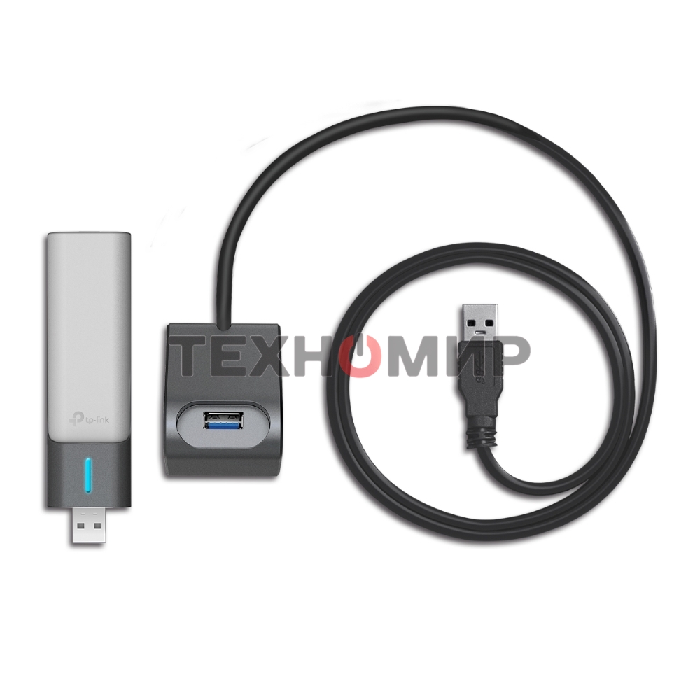 Двухдиапазонный USB-адаптер высокого усиления TP-Link Archer TX20UH с поддержкой Wi-Fi AX1800