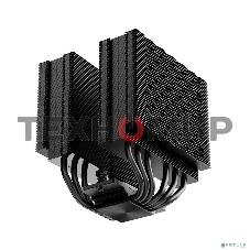 Кулер для процессора PCCooler RZ620 BK (260W, 4-pin PWM, 157.5мм, Al/Cu, 6x6мм, 1x120мм, 86.73CFM, 32dBA, 2200RPM, S: 1851/1700/1200/115X, AM5/AM4, черный)