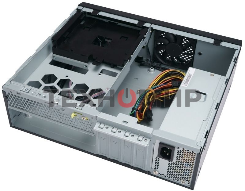 Компьютерный корпус Inwin CK709BL PM-300TFX черный 300W miniITX 1x80мм 2xUSB 2.0 2xUSB 3.0 audio bott PSU