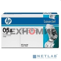 Картридж лазерный HP CE505A черный LJ P2055/P2035 (2300 стр.)