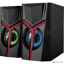 Акустическая система 2.0 Qumo TRON AS007, 10 ВТ, объемное звучание, RGb подсветка, USB/Jack 3,5мм