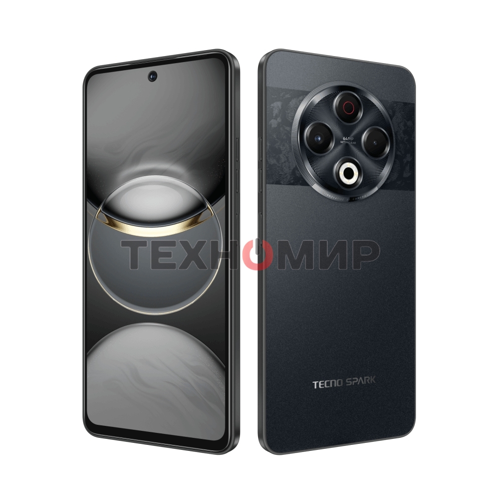 Смартфон Tecno SPARK 30, 8/256Gb, черный