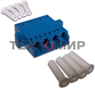 Адаптер оптический LC, SM, 4 порта, корпус SC