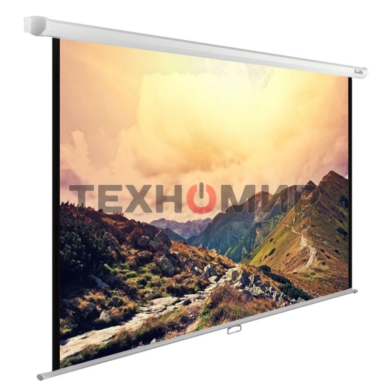 Экран Cactus 180x120см WallExpert CS-PSWE-240x180-WT 4:3 настенно-потолочный рулонный