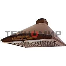 Вытяжка каминная Gefest ВВ 1 К17 коричневый/золотистый, 60 см, 180 куб. м/ч, 64 дБ