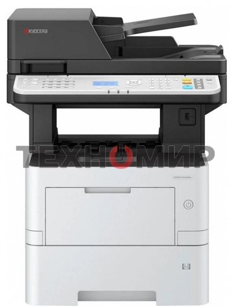 МФУ лазерное Kyocera Ecosys MA4500x (110C133NL0/110C133DZ0), A4, ч/б, печ. до 45 стр/мин., скан. до 60 стр/мин. (ч/б) 40 стр/мин (цвет.), 1200 x 1200 dpi (печать) 600 x 600 DPI (скан.), USB, RJ-45