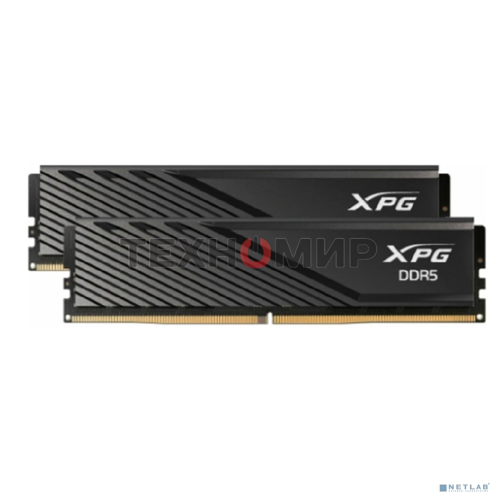 Оперативная память XPG Lancer Blade, DDR5, 32GB (2x16GB), 6400MHz, CL32, DIMM, с радиаторами, черный