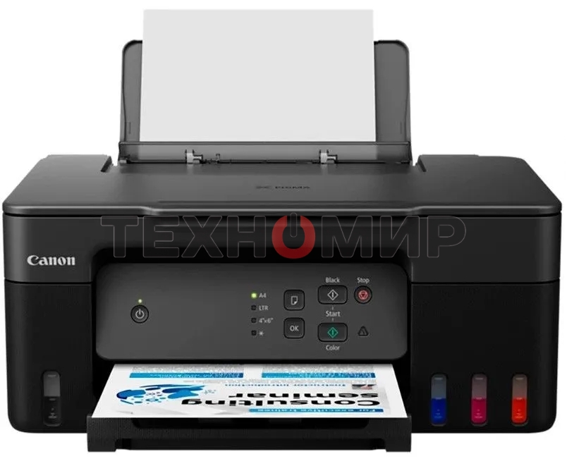 МФУ струйное Canon PIXMA G2430 (5991C009), A4, цветное, печ. 11 стр/мин. (ч/б) 6 стр/мин. (цвет), 4800 x 1200 dpi (печать) 1200x600dpi (скан.), USB