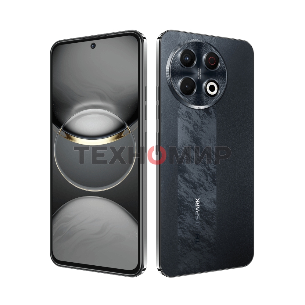 Смартфон Tecno SPARK 30 Pro, 8/128Gb, черный