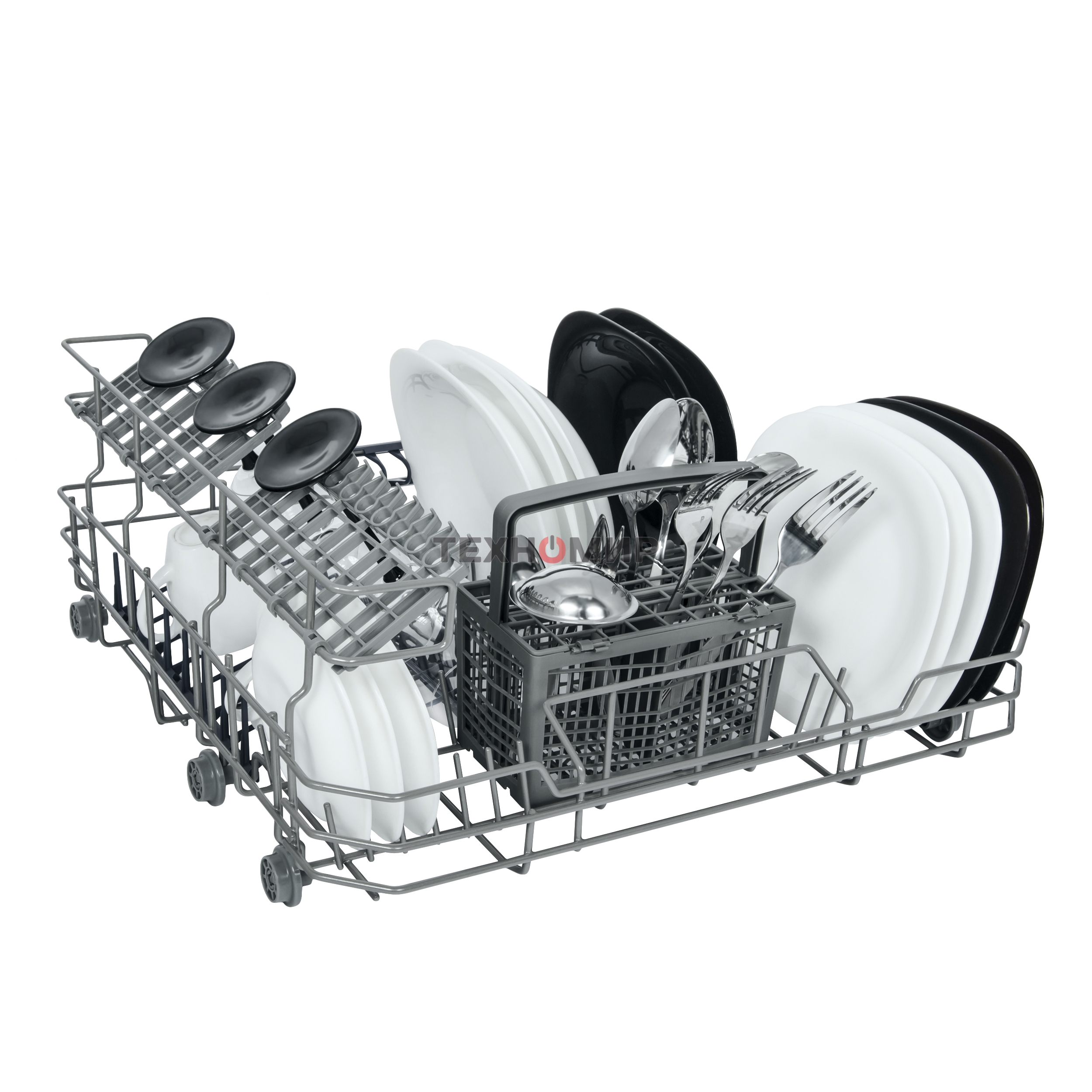 Встраиваемая посудомоечная машина Maunfeld MLP-06IM, белый, 55 см, 6 компл., 49 дБ, класс A+