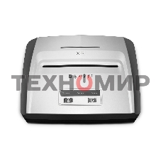 Шредер ГЕЛЕОС УП21-7+фрагменты 0,8х 1 мм., 23 литра, 7 листов, класс секретности P-7.