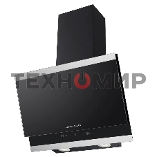 Вытяжка каминная Kuppersberg High-Tech F 603 Bx черно-серебристая, 59.5 см, 850 куб. м/ч, 53 дБ