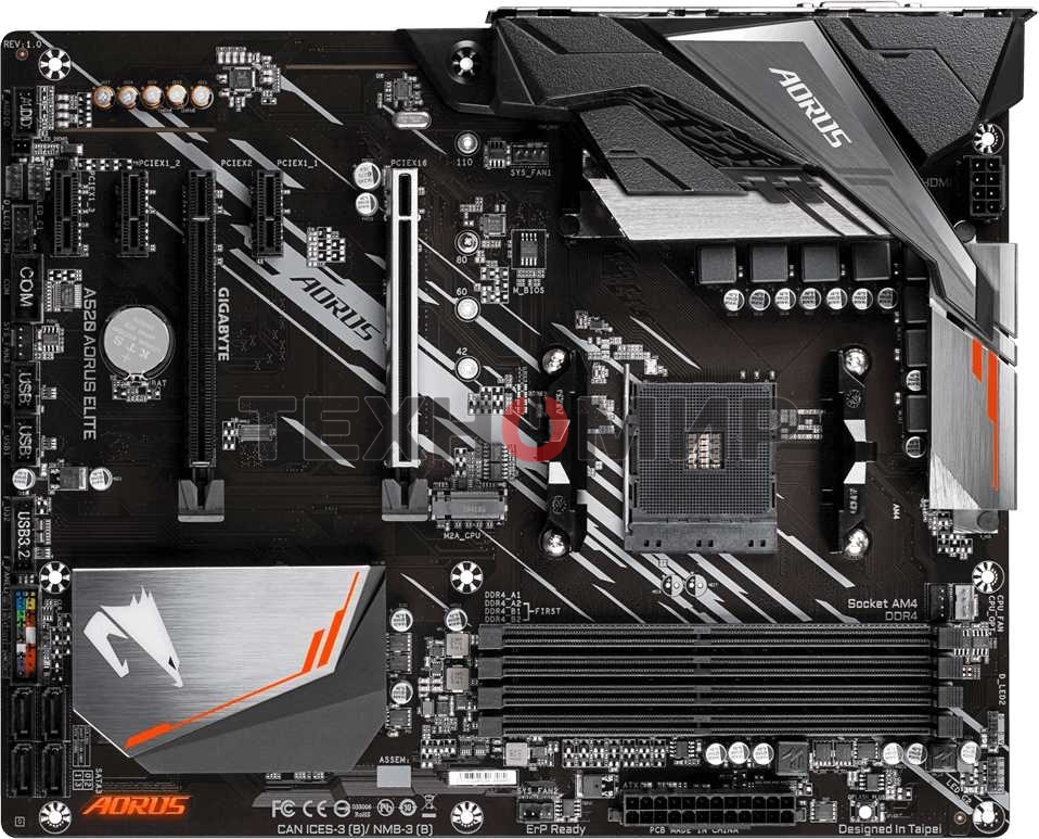 Материнская плата Gigabyte A520 AORUS ELITE, AM4, AMD A520, 4xDDR4, 4xSATA, 1xM.2, 1xPCI-E 3.0 x16, 1xHDMI, 1xDVI-D, 1x 1Gb LAN, 2xUSB 2.0, 4xUSB 3.2 Gen 1, 3x3.5 мм, 7.1, Micro-ATX