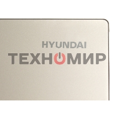 Холодильник Hyundai CS5073FV шампань стекло трехкамерный инвертер Side by Side 292/167л морозилка сбоку