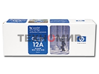 Картридж лазерный HP Q2612A черный для LaserJet 1010/1018/1020/1012/1015/3015/3020/3030 (2000 стр.)