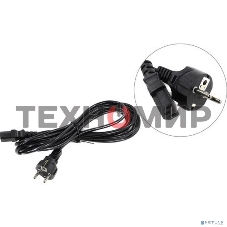 Кабель питания ExeGate Special PC-5S (Евровилка Schuko->С13) 3*0.5, CCA, черный, 5м